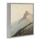 Stupell Industries Mountain Vista Cliff Landscape Framed Giclee, design by Petal Prints Design